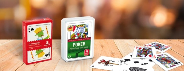 Portfolio Detailseiten Traditionelle Bridge BJ Poker Karten